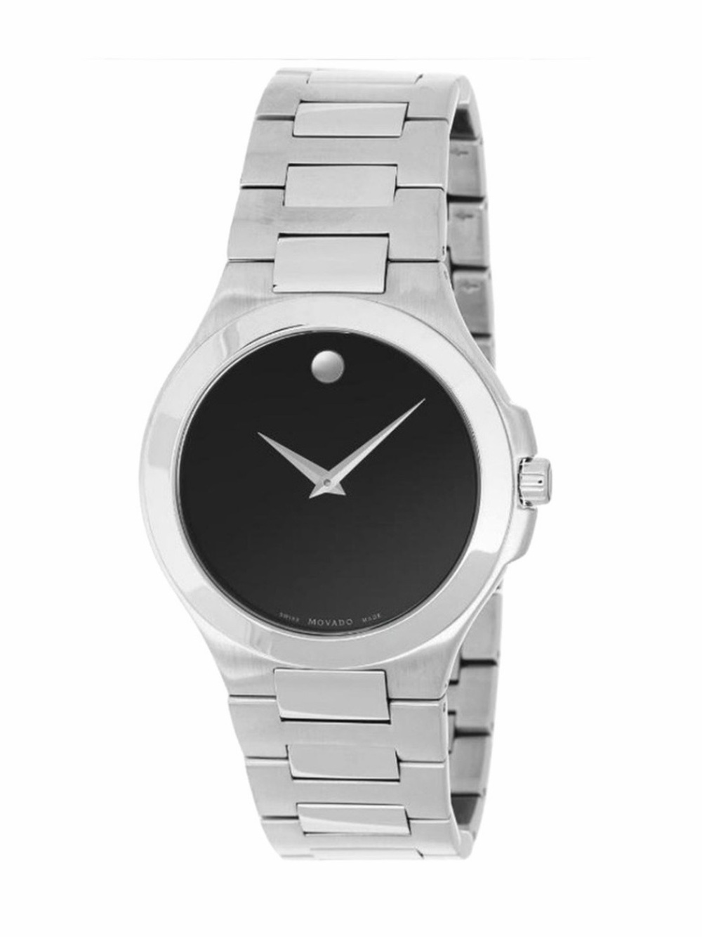 Movado Men’s Swiss Made Watch 40mm Museum Dot Stainless Steel Bracelet (NEW)